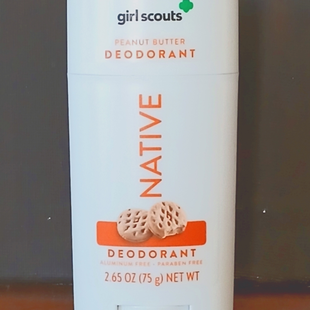 Native Girl Scouts Peanut Butter Deodorant